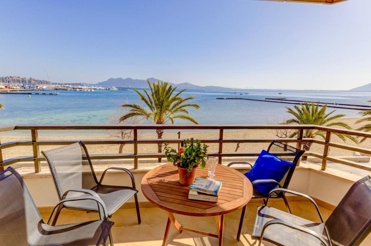 Beachfront Apartment Simar By Sealand Villas Port de Pollença Buitenkant foto