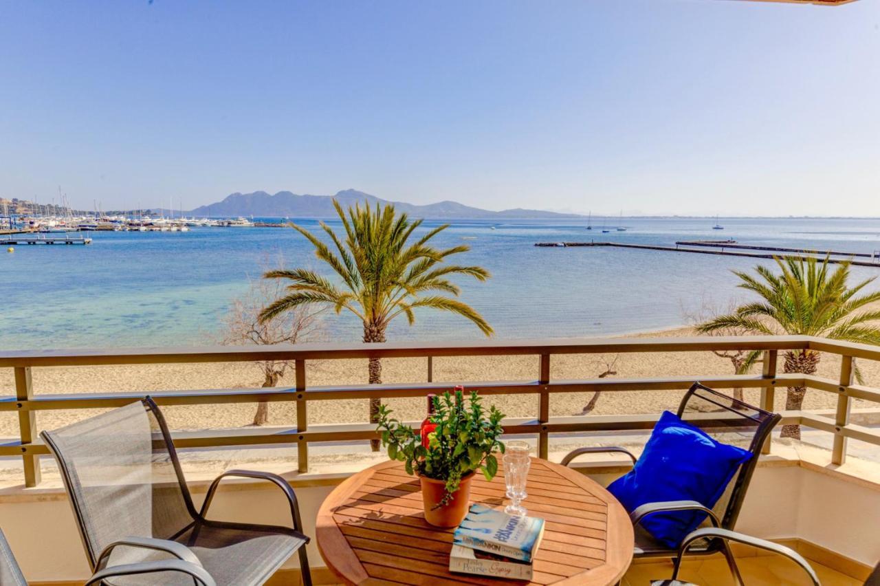 Beachfront Apartment Simar By Sealand Villas Port de Pollença Buitenkant foto