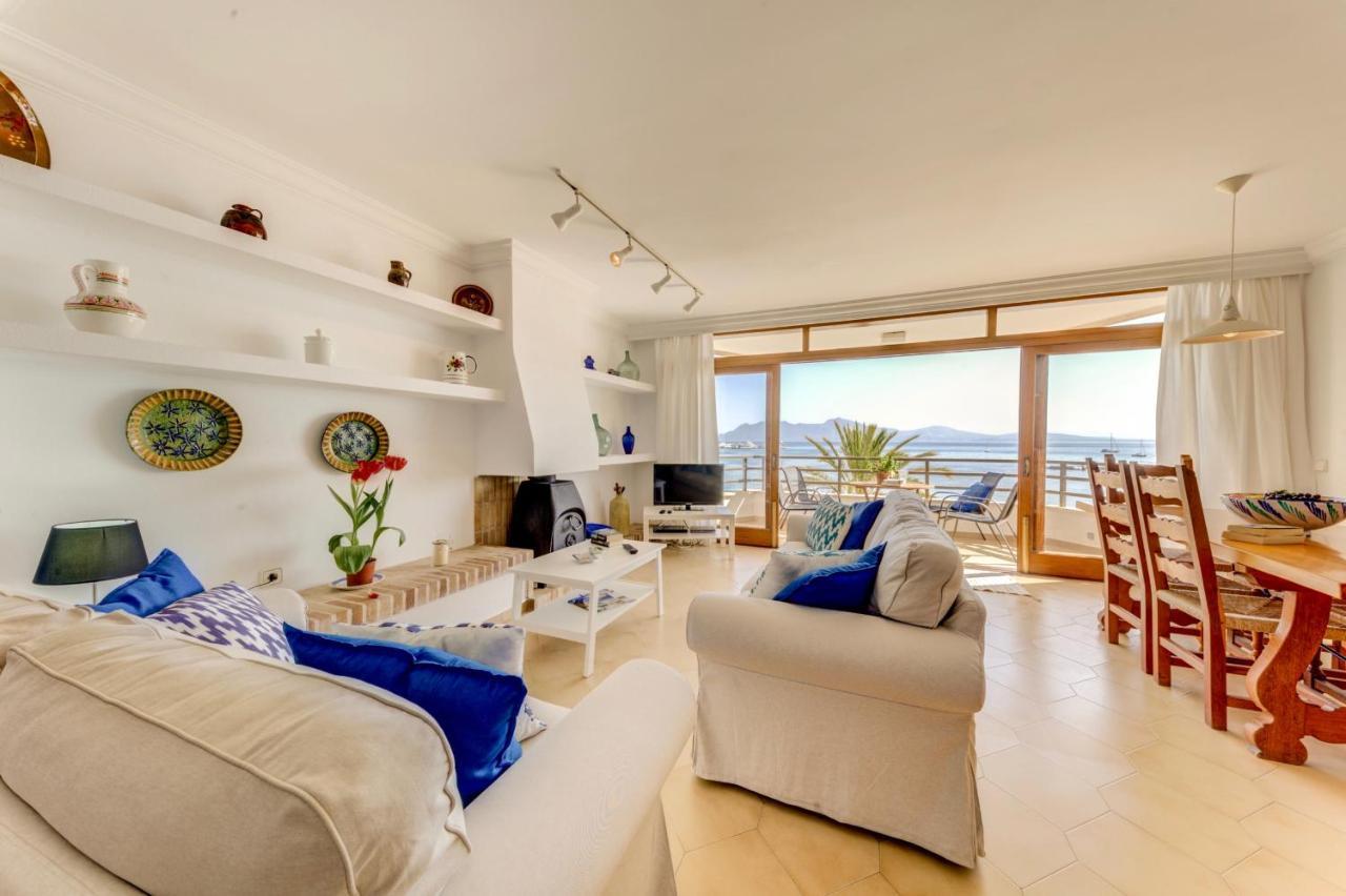 Beachfront Apartment Simar By Sealand Villas Port de Pollença Buitenkant foto