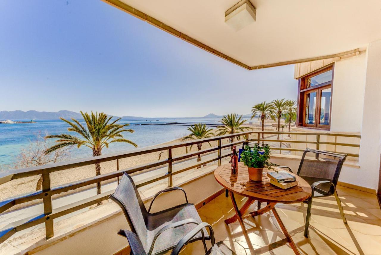 Beachfront Apartment Simar By Sealand Villas Port de Pollença Buitenkant foto
