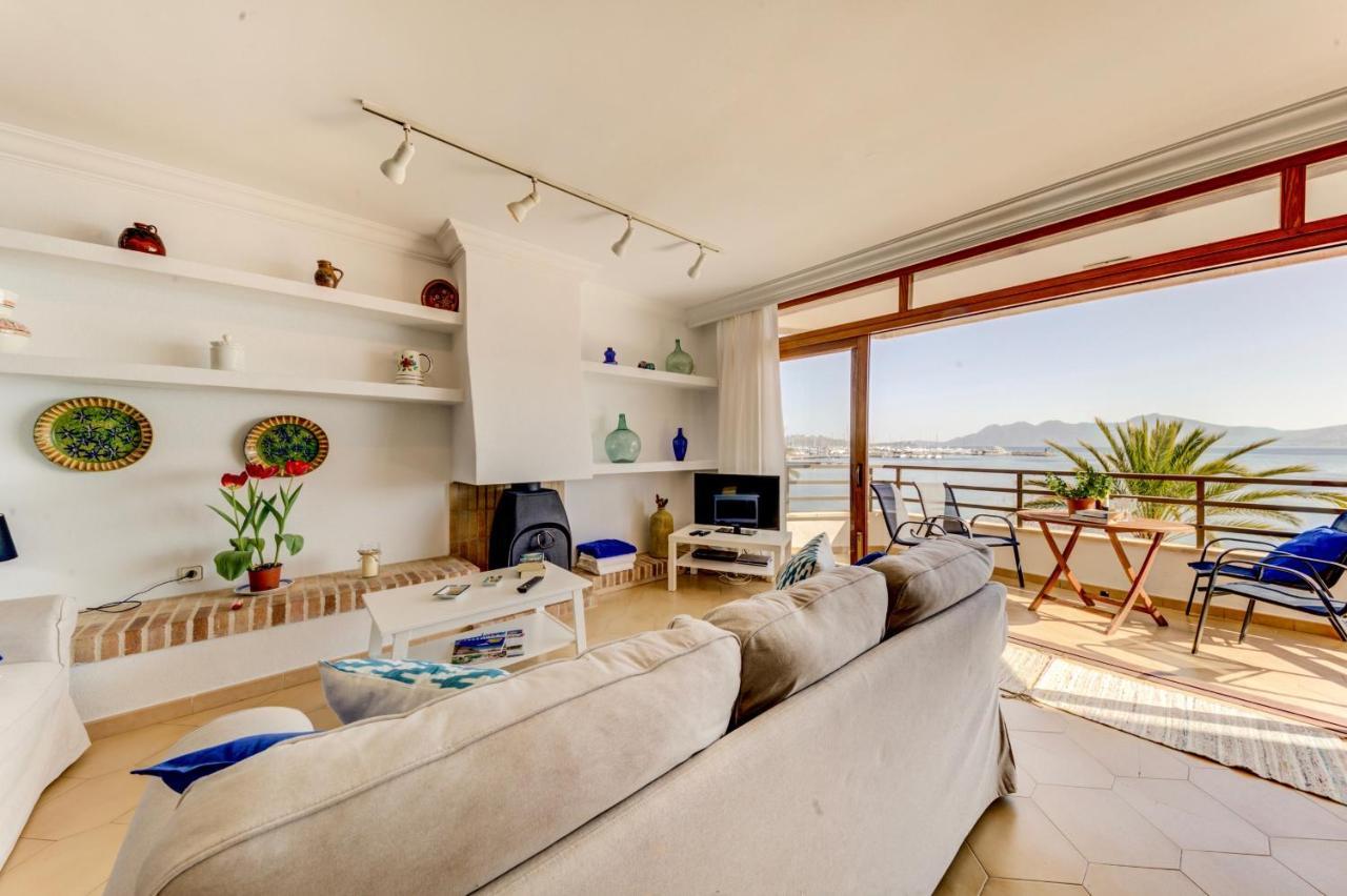 Beachfront Apartment Simar By Sealand Villas Port de Pollença Buitenkant foto