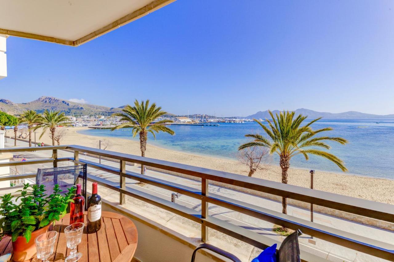 Beachfront Apartment Simar By Sealand Villas Port de Pollença Buitenkant foto